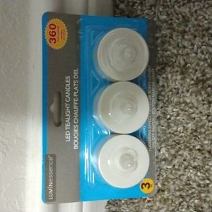 50¢ if bundled LED tealight candles 3 pack